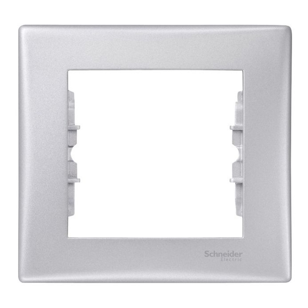 Рамка одинарная Schneider Electric Sedna Алюминий SDN5800160